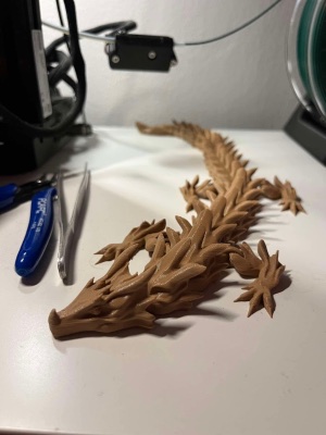 3D tisk – ukázka práce: plastová součástka 4